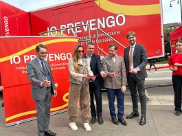 In Piazza Duca d’Aosta il truck della prevenzione cardiometabolica con Fontana e Goggia