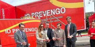 In Piazza Duca d’Aosta il truck della prevenzione cardiometabolica con Fontana e Goggia