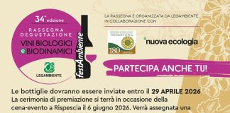 Vini biologici e biodinamici, al via la 34ª rassegna di Festambiente