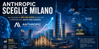 Anthropic sbarca a Milano: nuovo ufficio in Italia e valutazione da 965 miliardi di dollari