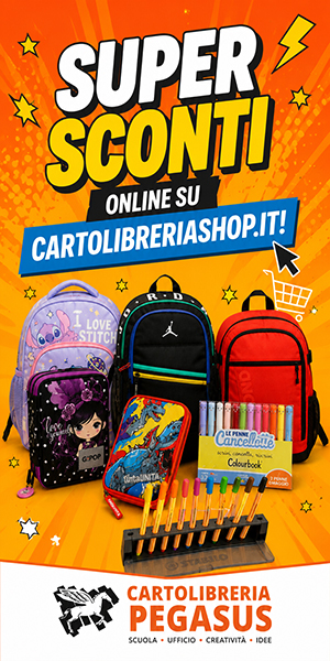 Sconti del 60% su zaini, astucci, quaderni, cancelleria, colori su CartolibreriaShop.it