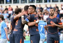 L’Inter non si ferma, tris alla Lazio