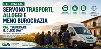 Caporalato, Cia-Agricoltori Italiani: “Servono trasporti, alloggi e meno burocrazia.