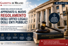 Ordine degli Avvocati di Milano, approvato il nuovo Regolamento degli Uffici Legali degli Enti Pubblici