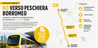 Metropolitana M3 verso Peschiera Borromeo