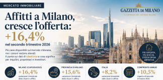 Milano, aumentano le case in affitto