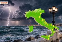 Meteo Italia, venerdì rischio nubifragi e grandine: Adriatico e Sud sotto osservazione