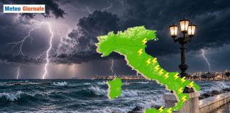Meteo Italia, venerdì rischio nubifragi e grandine: Adriatico e Sud sotto osservazione