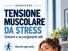 Tensione muscolare da stress: sintomi, cause e consigli per alleviarla