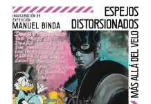 Manuel Binda a Málaga: la mostra “Specchi distorti: oltre il velo” esplora identità e cultura pop