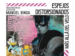 Manuel Binda a Málaga: la mostra “Specchi distorti: oltre il velo” esplora identità e cultura pop