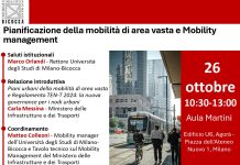 Mobilità sostenibile, alla Bicocca un incontro sulla pianificazione di area vasta