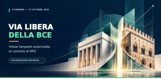 Intesa Sanpaolo, via libera della BCE al controllo di MPS
