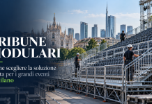 Tribune modulari per grandi eventi a Milano: come scegliere il fornitore giusto